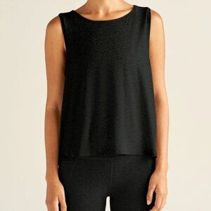 Beyond Yoga Featherweight Aquarius Tank in Darkest Night